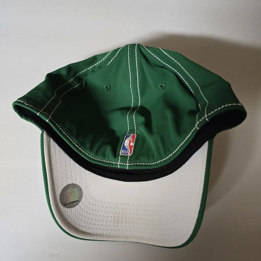 Boston Celtics Green Adidas NBA‎ Baseball Cap Hat Size S/M Embroidered Logo